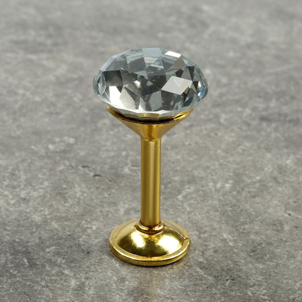 Изображение товара Держатель для штор ТУНДРА KD001 однорожковый золото 2 шт