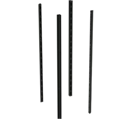 Изображение товара Вертикальные стойки DKC для напольных 19" it-корпусов дкс серии cqe, в=2200мм, без дополнительных креплений, 4шт, ral9005 R5KMN22B