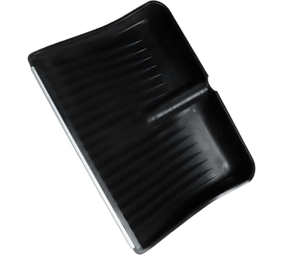 Изображение товара Пластиковая лопата ООО Агростройлидер №9 515x410 мм с оцинкованной планкой без черенка СНЕГ-01.24