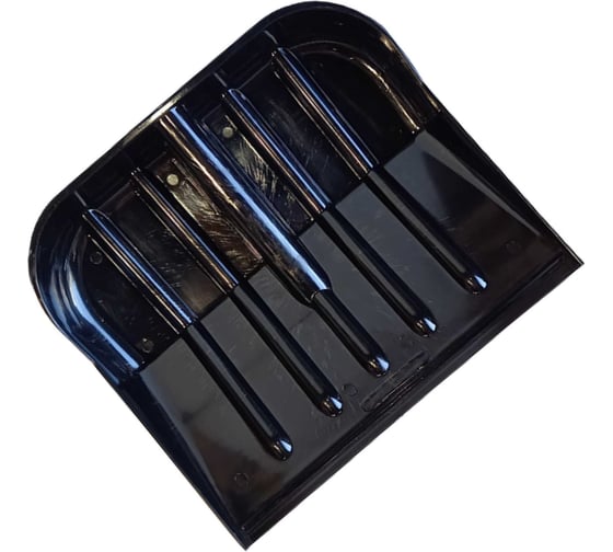 Изображение товара Поликарбонатная лопата ООО Агростройлидер №1э 450x390 мм без черенка СНЕГ-02.05