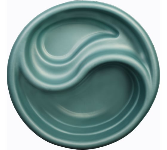 Изображение товара Декоративный пруд ЦентрПласт 80 л пластиковый длина 80 см высота 30 см зеленый 20352