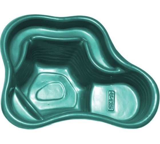 Изображение товара Декоративный пруд ЦентрПласт 135 л пластиковый 116x91x40 см зеленый 21336