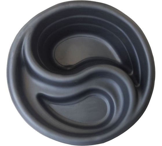 Изображение товара Декоративный пруд ЦентрПласт 80 л пластиковый длина 80 см высота 30 см черный 20340