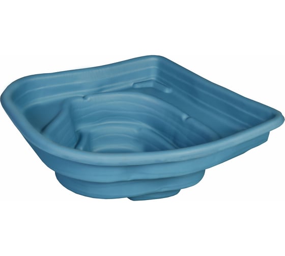 Изображение товара Декоративный пруд ЦентрПласт 180 л пластиковый 100x90x40 см синий 21111