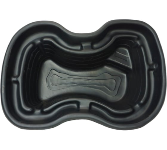 Изображение товара Декоративный пруд ЦентрПласт 400 л пластиковый 172x118x50 см черный 19330