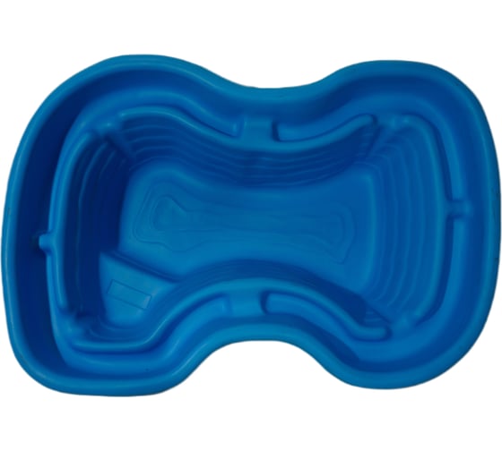 Изображение товара Декоративный пруд ЦентрПласт 440 л пластиковый 205x142x50 см синий 14597