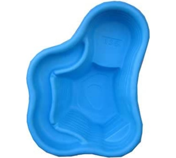 Изображение товара Декоративный пруд ЦентрПласт 135 л пластиковый 116x91x40 см синий 20203