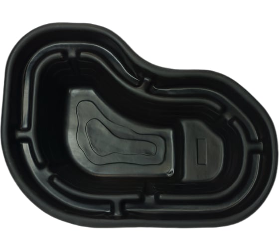 Изображение товара Декоративный пруд ЦентрПласт 300 л пластиковый 174x123x45 см черный 19329