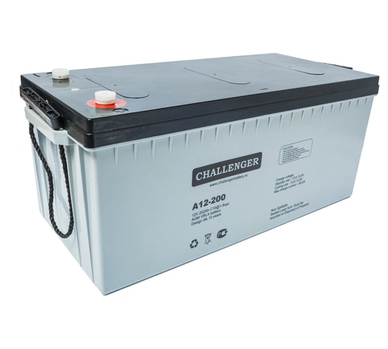 Изображение товара Батарея аккумуляторная 12В, 200Ач CHALLENGER A12-200