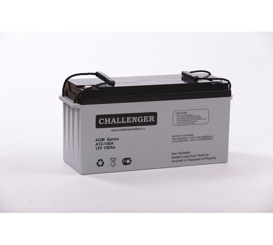 Изображение товара Батарея аккумуляторная 12В, 150Ач CHALLENGER A12-150