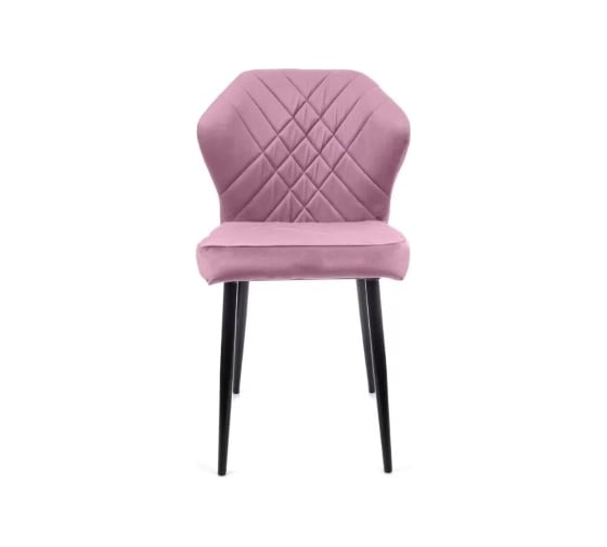 Изображение товара Стул M-GROUP НИЦЦА, пудровый, чёрные ножки 13010454