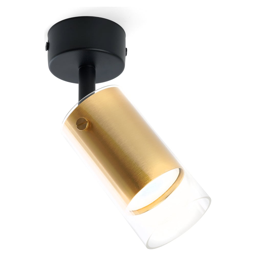 Настенно-потолочный светильник FERON патчи для глаз гидрогелевые beauugreen с золотом и коллагеном 60 шт