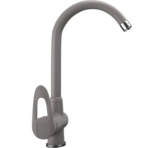 Изображение товара Кухонный смеситель ULGRAN Quartz темный серый UQ-006-09