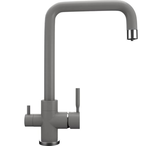 Изображение товара Кухонный смеситель ULGRAN Quartz темный серый UQ-019-09
