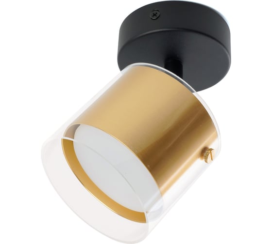 Изображение товара Настенно-потолочный светильник FERON hl3891 под лампу gx53 LUMINA, золото, черный 48797