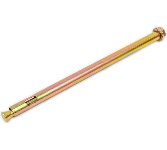 Изображение товара Анкерный болт с гайкой МЕТАЛЛСЕРВИС М10x200 мм, 10 шт. 1239448