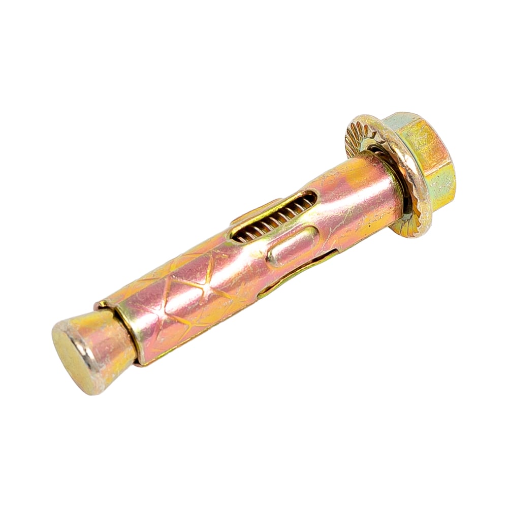 Изображение товара Анкерный болт с гайкой МЕТАЛЛСЕРВИС М6.5x36 мм 10 шт. Надежный крепеж