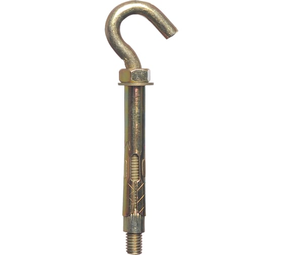 Изображение товара Анкерный болт с полукольцом МЕТАЛЛСЕРВИС М8x60 мм, 10 шт. 1257521