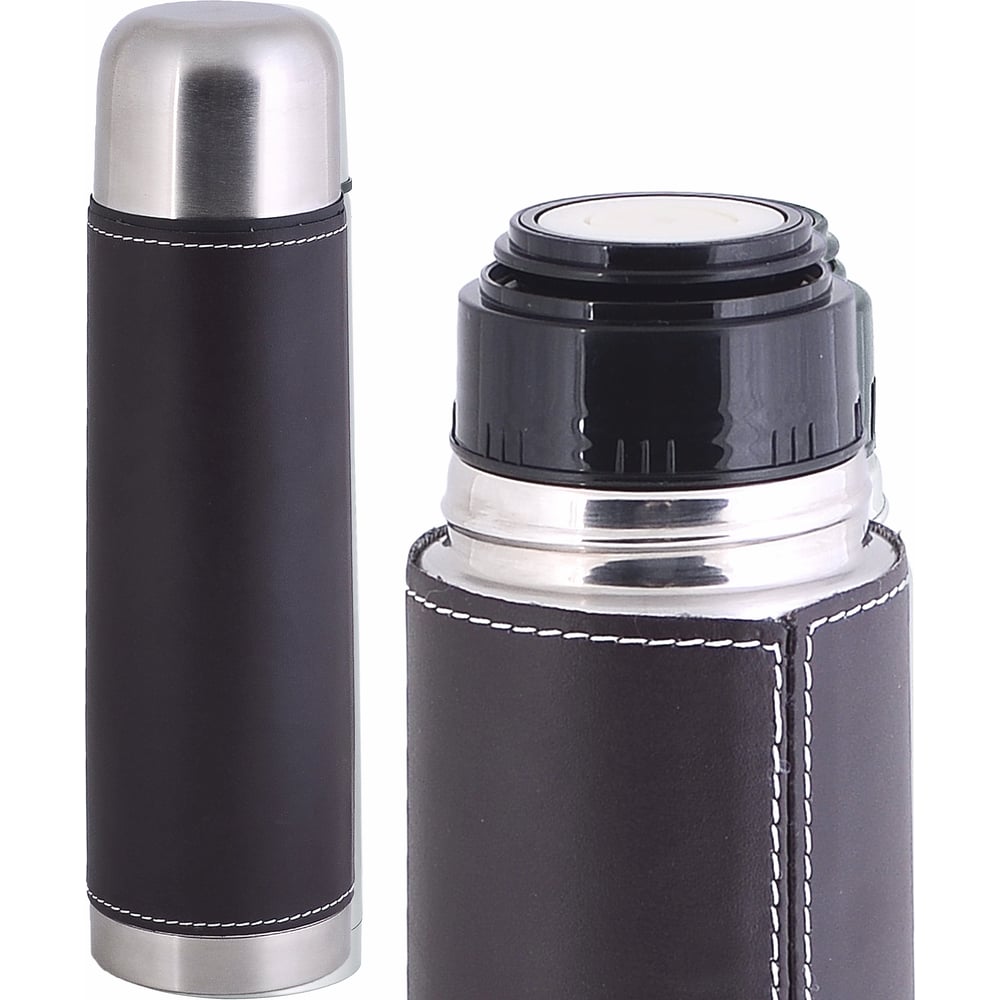 Изображение товара Термос из нержавеющей стали MAYER&BOCH 1,2л вакуумный с крышкой-чашкой серебристый