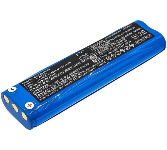 Изображение товара Аккумулятор CS-PHC881VX для Philips FC8810, FC8820, FC8830, FC8832, 2.6Ah, 14.4V Cameron Sino P103.00030