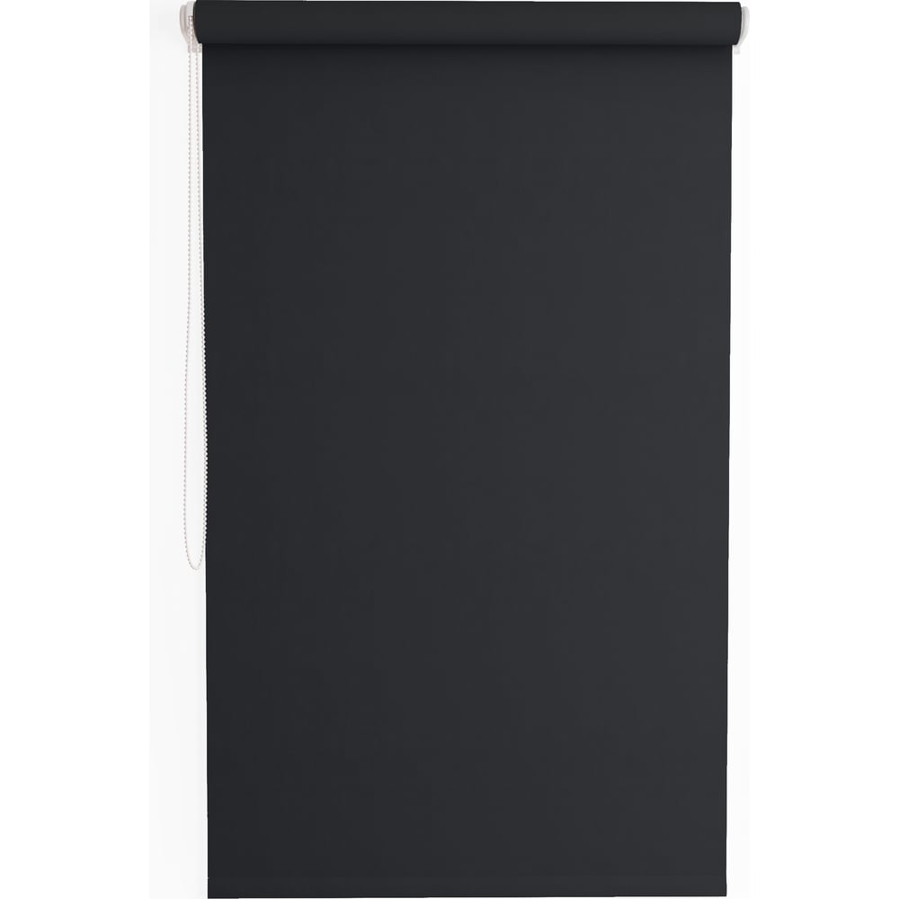 Изображение товара Универсальная рулонная штора Peora 48x160 черный графит современная и надежная