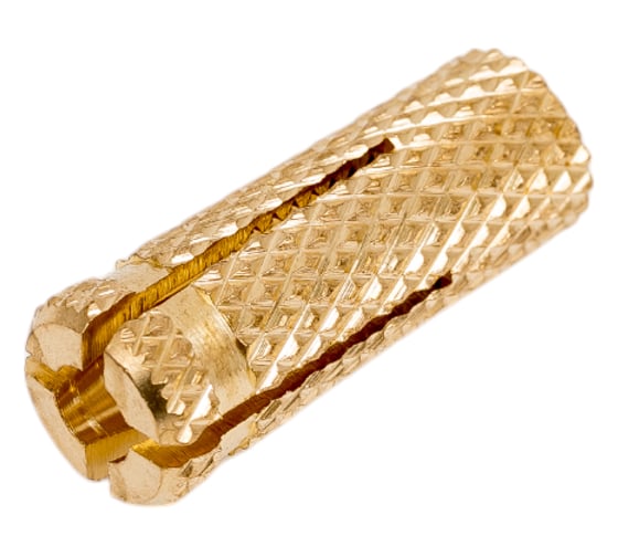 Изображение товара Латунный анкер МЕТАЛЛСЕРВИС цанга с насечками, М8x28 мм, 100 шт. 1255927