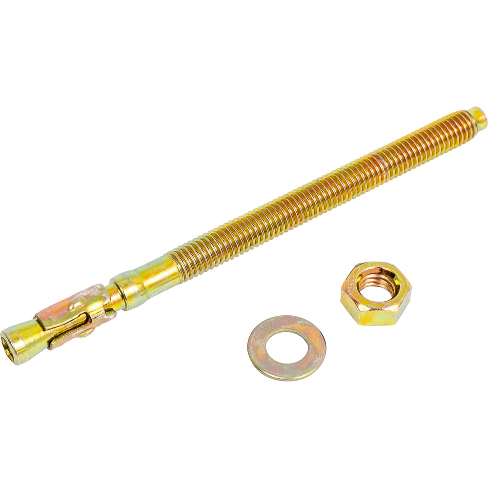 Изображение товара Клиновой анкер МЕТАЛЛСЕРВИС М8x120 мм набор 20 штук для надежного крепления