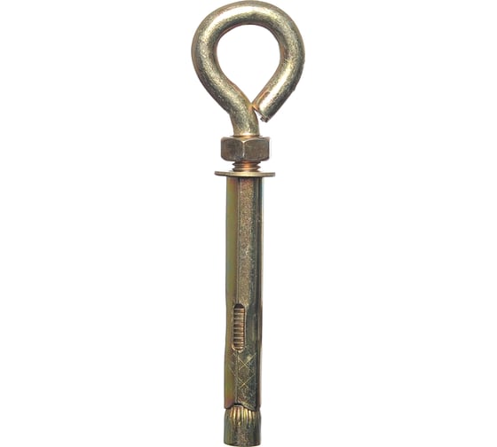 Изображение товара Анкерный болт с кольцом МЕТАЛЛСЕРВИС М10x120 мм, 10 шт. 1257016