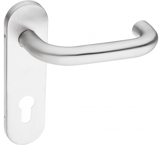 Изображение товара Дверная ручка на планке PALIDORE u 2203-pz72/9-9/inox под цилиндр 98761251