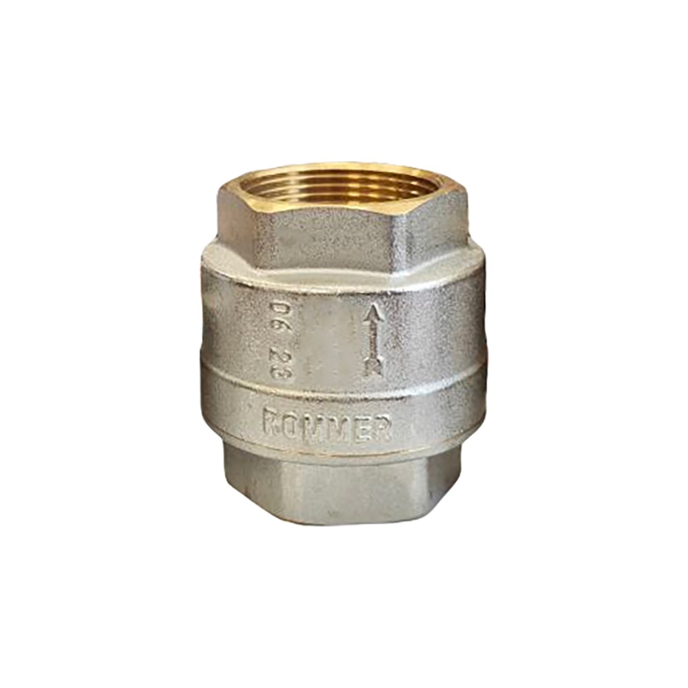 Клапан обратный Rommer 1 ВР(г) х 1 ВР(г) (RVC-0002-000025)