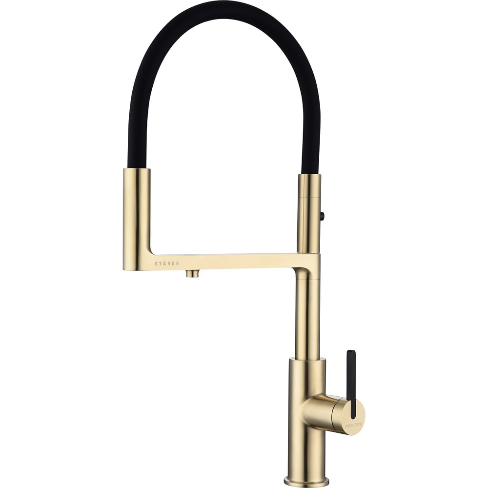 Изображение товара Смеситель для кухни Paulmark TORNADO, светлое золото,  To213402-LG