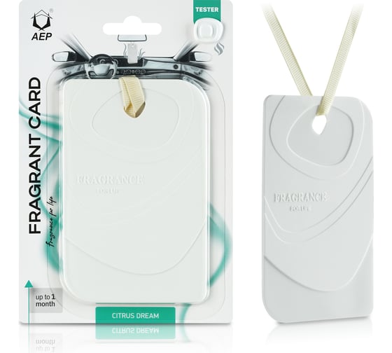 Изображение товара Ароматизатор АЕР FRAGRANT CARD Citrus dream А 6301