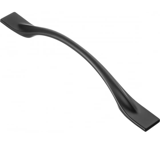 Изображение товара Ручка GTV FLOW 128 мм, черный матовый UZ-FLOW-128-20M