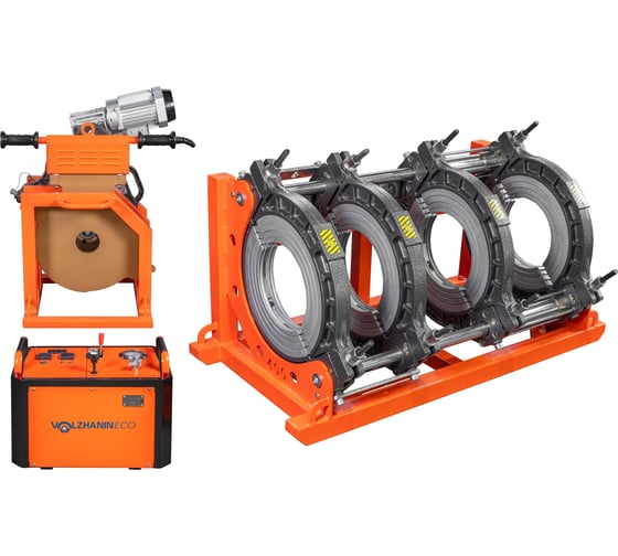 Изображение товара Аппарат для стыковой сварки полимерных труб VOLZHANIN Eco 400 (180-400)