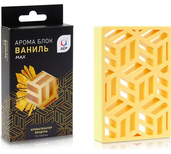 Изображение товара Ароматизатор АЕР под сиденье Арома Блок MAX  Ваниль А 3603