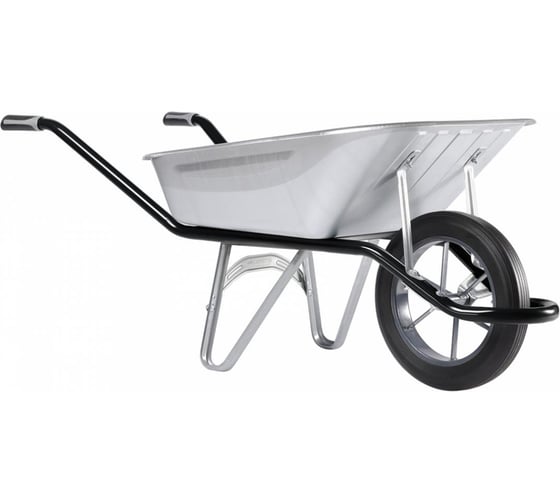 Изображение товара Одноколесная тачка Haemmerlin cargo excellium 100 л mg p (4051) оцинкованный кузов, монолитное колесо-втулка 301313210