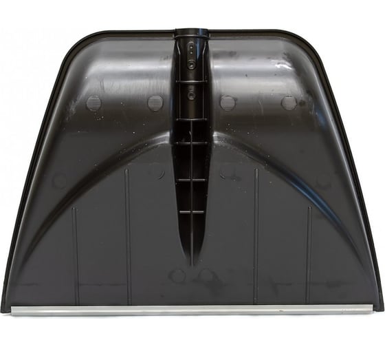 Изображение товара Снеговая лопата ЛЕТО пэт профи алюминиевая планка 555x410мм, d универсальная черная без черенка 5738