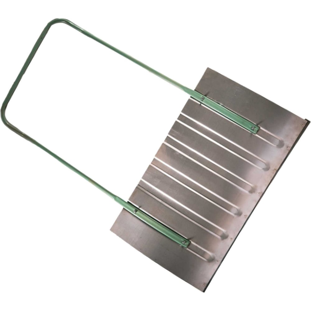 Изображение товара Оцинкованный формованный движок ООО Агростройлидер 750x330 мм с металлической планкой СНЕГ-04.21