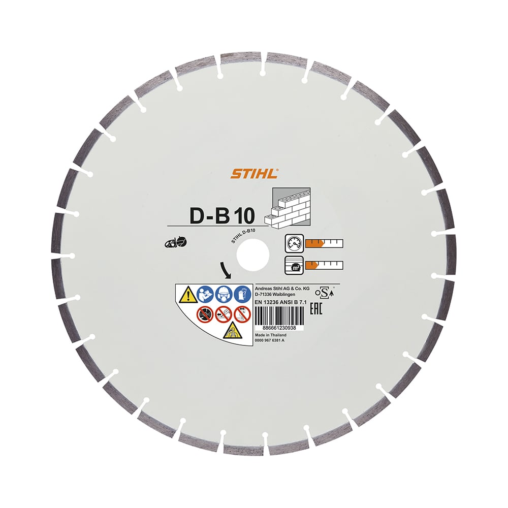 Изображение товара Алмазный отрезной круг D-B10 Ø 400 мм/16" Stihl 0835-090-7053