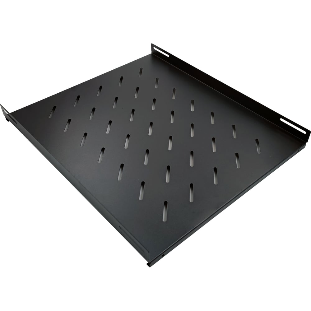 Изображение товара Стационарная полка 5Bites для сетевого шкафа d=800 / 470x450x1u / 19" / black CS201-800B