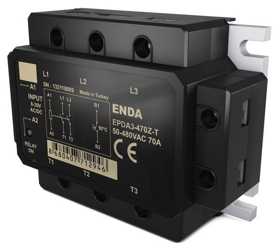 Изображение товара Реле ENDA твердотельные с радиатором EPDA3-440T
