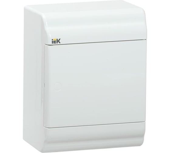 Изображение товара Пластиковый корпус IEK Prime щрн-п-4 белый/белая дверь ip41 MKP82-N-04-WD-41-20