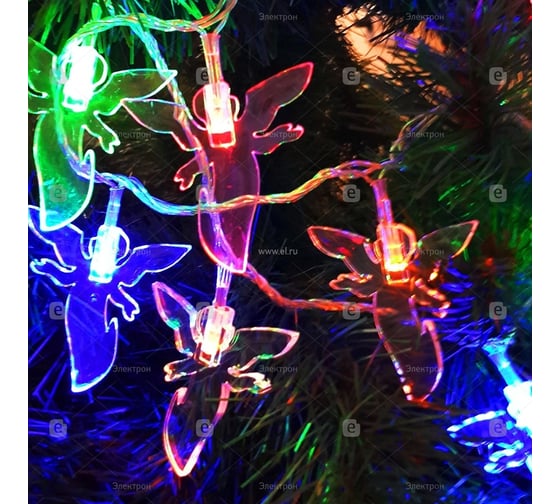 Изображение товара Электрогирлянда SHLights Ангел внутреняя, 30 разноцветных LED, 3м, LD030M-AN