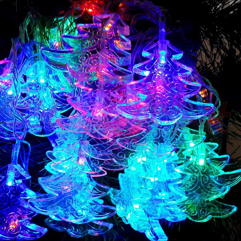 Изображение товара Электрогирлянда SHLights Елочка внутренняя 30 LED 3м разноцветная