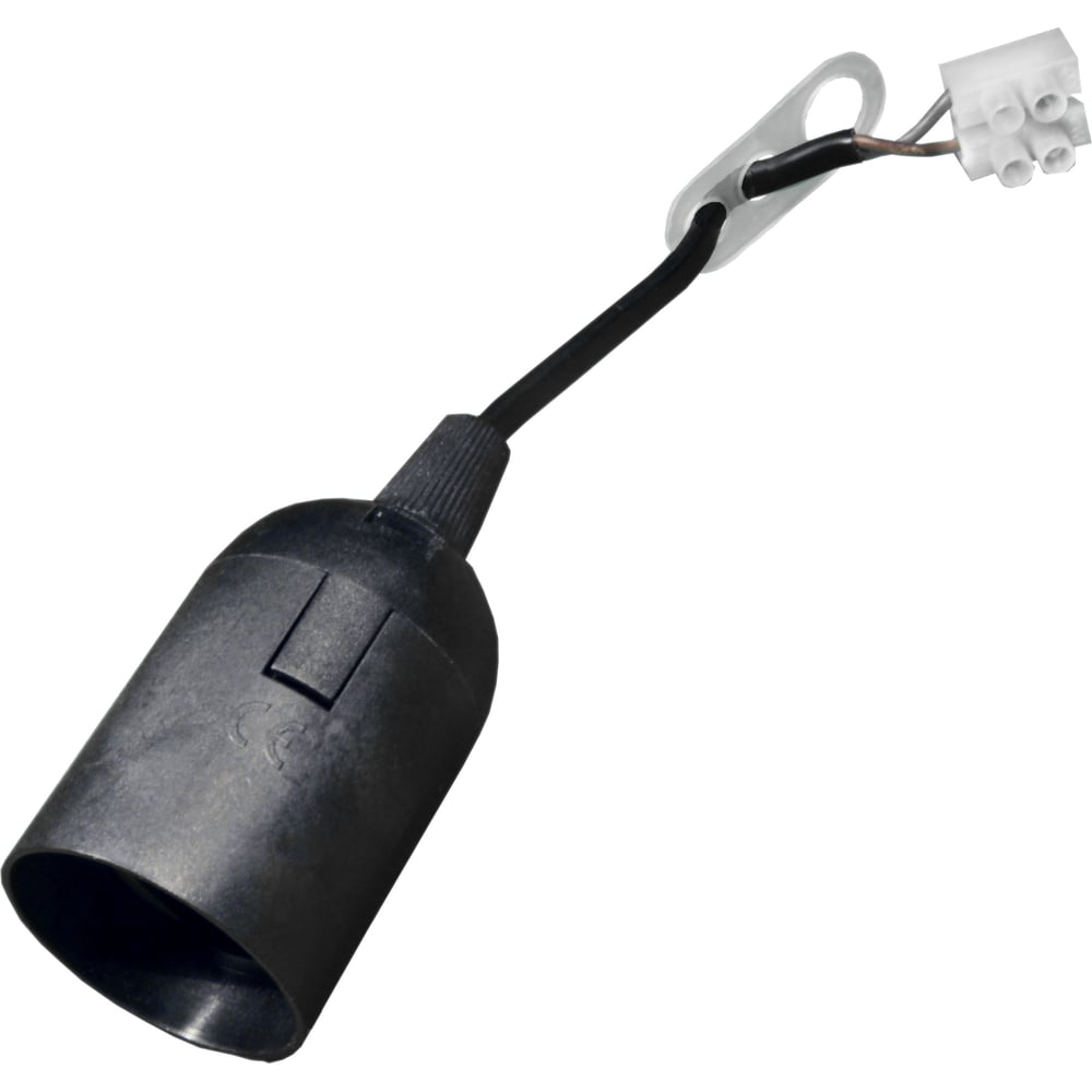 Изображение товара Патрон Е27 на подвесе с клеммой 3428.0527 для ламп накаливания светодиодных