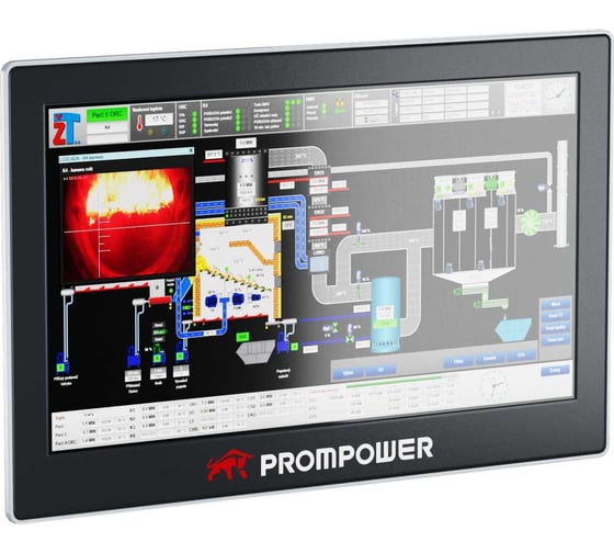 Изображение товара Панель оператора Prompower ph1. диагональ 15. экран tft разрешение 1920x1080. встроенный ethernet. ethernet/rs232,rs422/rs485. ph1-150s-fe PH1150SFE