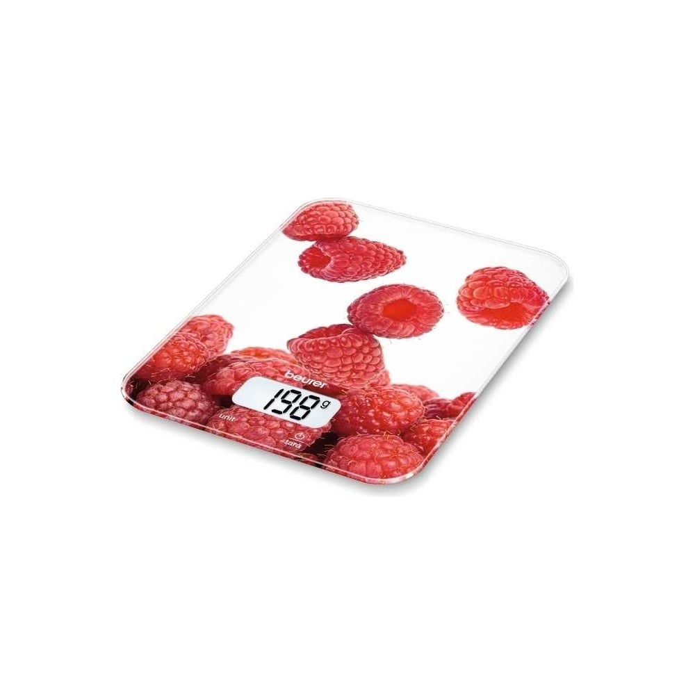 Изображение товара Электронные кухонные весы BEURER KS19 berry максимальный вес 5 кг сенсорное управление