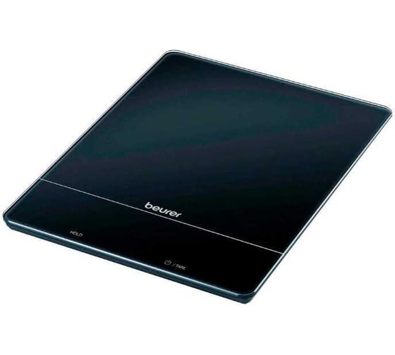 Изображение товара Электронные кухонные весы BEURER KS34 XL максимальный вес 15 кг, черный 1108116