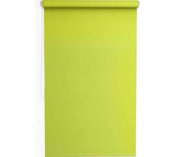 Изображение товара Универсальная рулонная штора Peora 43x160, однотонный, солнечный лайм 20480
