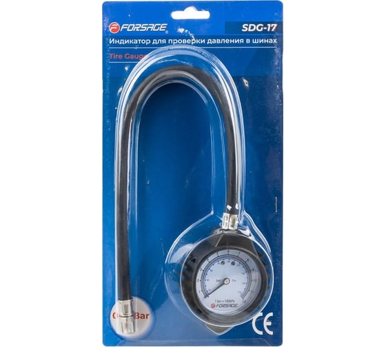 Изображение товара Индикатор для проверки давления в шинах Forsage 0-12 bar F-SDG-17(57005)